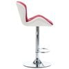 vidaXL Bar Stool Wine Red Faux Leather