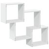 vidaXL Wall Cabinet White Engineered Wood Medium Wall Cabinet