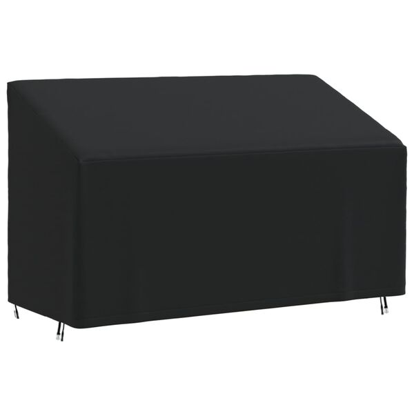 vidaXL Bench Cover Black 420D Oxford fabric with a PU coating