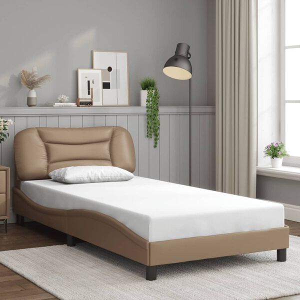 vidaXL Bed Frame Cappuccino