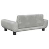 vidaXL Kids Sofa Light grey