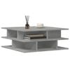 vidaXL Coffee Table Concrete gray Engineered wood Medium Coffee Table