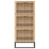 vidaXL Shoe Cabinet Engineered wood Standard Shoe Cabinet Rectangular