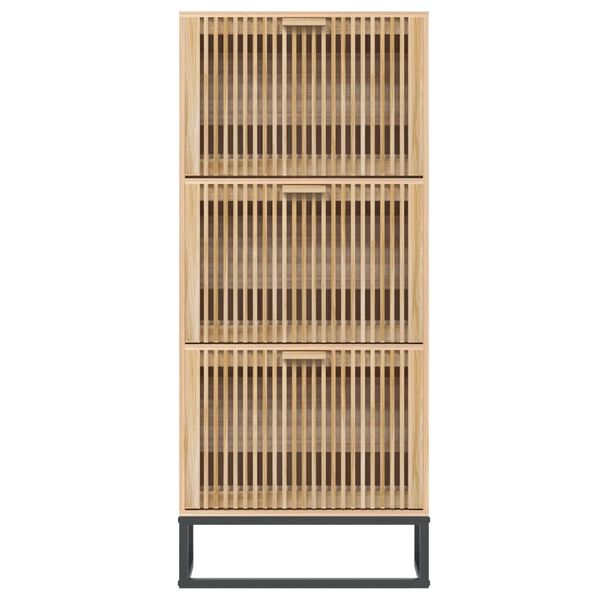 vidaXL Shoe Cabinet Engineered wood Standard Shoe Cabinet Rectangular
