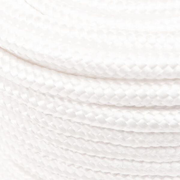 vidaXL Boat Rope Full White 0.47 " 328.1 ' Polypropylene