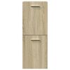 vidaXL Bathroom Cabinet Sonoma oak Engineered Wood Bathroom Cabinet