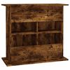 vidaXL Aquarium Stand Smoked Oak Engineered Wood