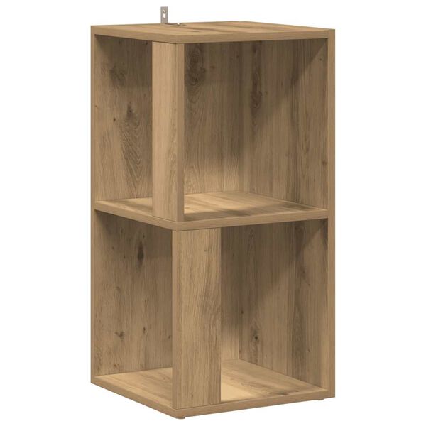 vidaXL Corner Cabinet Artisan Oak Engineered wood Compact Corner Cabinet