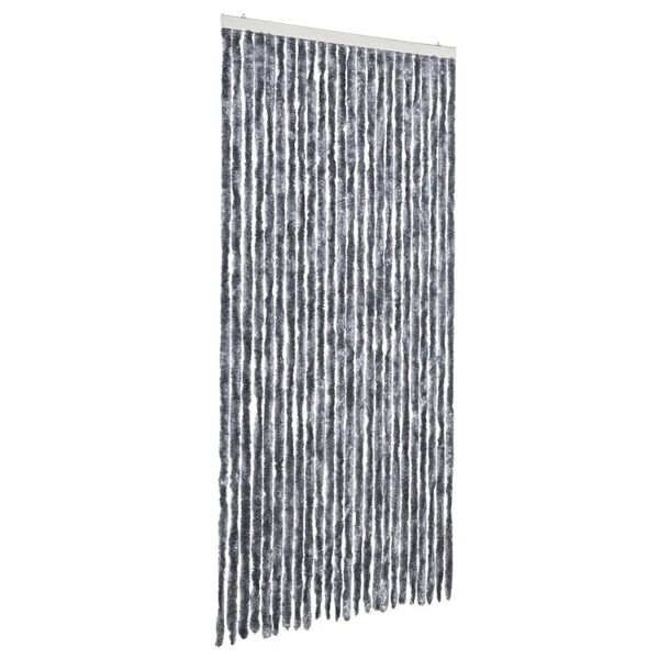 vidaXL Insect Curtain Silver 39.4x86.6" Chenille