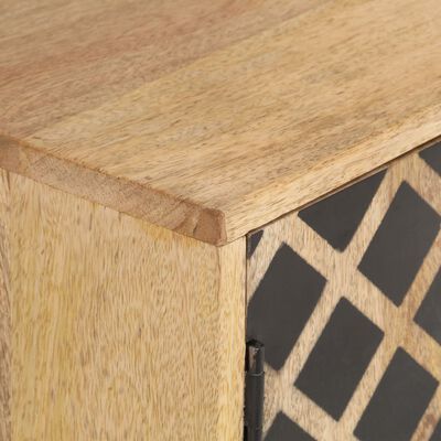vidaXL Sideboard 46.5"x13.8"x29.5" Solid Mango Wood
