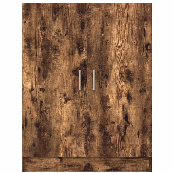 vidaXL Washing Machine Cabinet Smoked Oak 28"x28.1"x36"