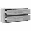 vidaXL TV Cabinet Grey Sonoma Engineered wood Medium TV Cabinet