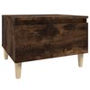 vidaXL Side Table Set of 2 Smoked oak Engineered wood Small Side Table