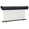 48425 vidaXL Balcony Side Awning 57.1"x98.4" Cream