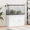 vidaXL Aquarium Stand White Engineered wood 39.8 in x 16.1 in x 22.8 in