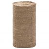 vidaXL Jute Roll Natural 100% natural jute 0.25 x 16.4 ft