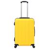 vidaXL Hardcase Trolley Set 3 pcs Yellow ABS