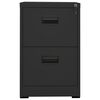 vidaXL Filing Cabinet Anthracite Steel Medium Anthracite Filing Cabinet