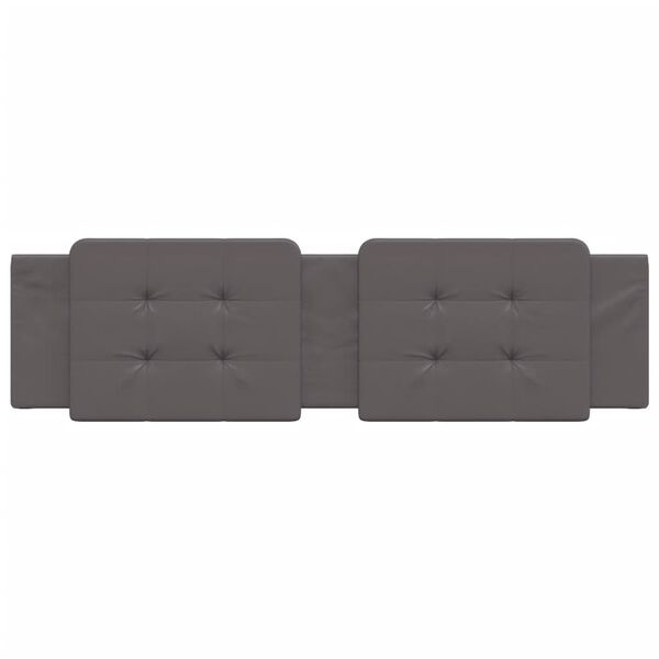 vidaXL Headboard Cushion Grey