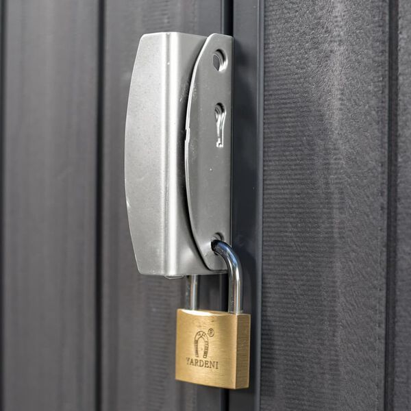 Keter Shed Grey Plastic Medium UV-resistant materials Garden Shed