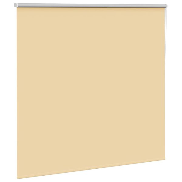 vidaXL Roller Blind Beige 100% Polyester, Aluminum 63 x 68.9 in