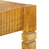 vidaXL Bed Frame Natural Mango Wood Solid Mango Wood 79 in Durable