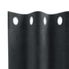 vidaXL Curtains with Curtains 2 pcs Dark gray 55.1" x 55.1" Velvet