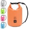vidaXL Dry Bag Orange 1.3 gal PVC