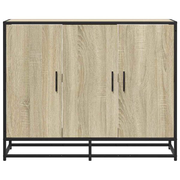 vidaXL Sideboard Sonoma oak Engineered wood Medium Sideboard