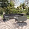 vidaXL Garden Lounge Set Grey