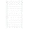 vidaXL Wine Rack for 72 Bottles White Metal