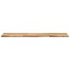 vidaXL Table Top Natural Acacia Solid Acacia Wood 55.1 in x 15.7 in