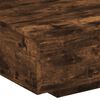 vidaXL Coffee Table Smoked oak Engineered wood Medium Coffee Table