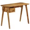 vidaXL Writing Desk Natural Mango Wood Solid Mango Wood Medium