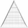 vidaXL Rabbit Cage Silver 650 x 55 x 55 cm Galvanised Steel