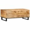 vidaXL Coffee Table Brown Solid Mango Wood Medium Coffee Table