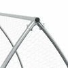vidaXL Chicken Cage Silver Galvanized Steel Large Durable