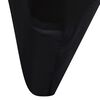 vidaXL Chair Cover Set of 100 Black 90% Polyester, 10% Elastane
