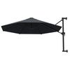 vidaXL Garden Umbrella Anthracite Polyester, Metal Large Tiltable