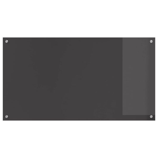 vidaXL Kitchen Backsplash Dark grey 43.31 x 23.62 x 0.24 in