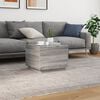 vidaXL Coffee Table Gray sonoma Engineered wood Medium Coffee Table