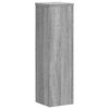 vidaXL Plant Stand Set of 2 Grey Sonoma Engineered Wood Tall