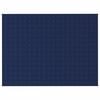 vidaXL Weighted Blanket Blue Cotton 59.1 x 78.7 in Weighted Blanket