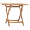 vidaXL Dining Table Teak wood