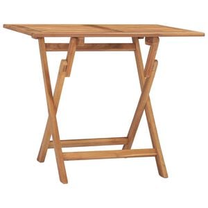 vidaXL Dining Table Teak wood