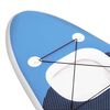 vidaXL Inflatable Stand Up Paddle Board Set Sea Blue 141.7x31.9x3.9"