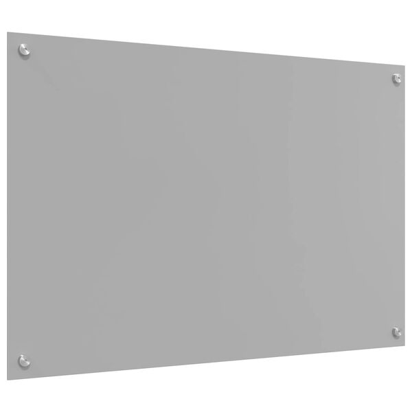 vidaXL Kitchen Backsplash Light grey 35.43 x 23.62 x 0.24 in