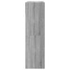 vidaXL Shoe Cabinet Grey Sonoma Engineered Wood 31.5 x 13.4 x 45.7 in
