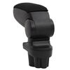 vidaXL Car Armrest Black 5.1"x14.2"x(11.8"-18.1") ABS