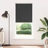 vidaXL Roller blind Blackout 39.4"x90.6" Black
